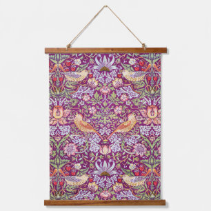 Tapisserie Suspendue Strawberry Thief, William Morris