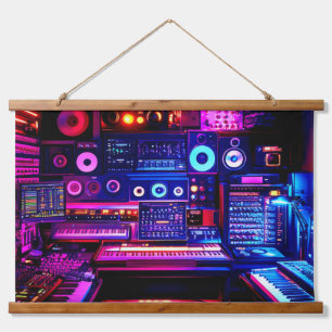 Tapisserie Suspendue Studio de musique