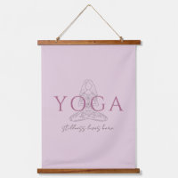 Studio de yoga minimaliste Pose du lotus