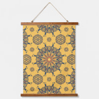Sunburst Mandala Motif