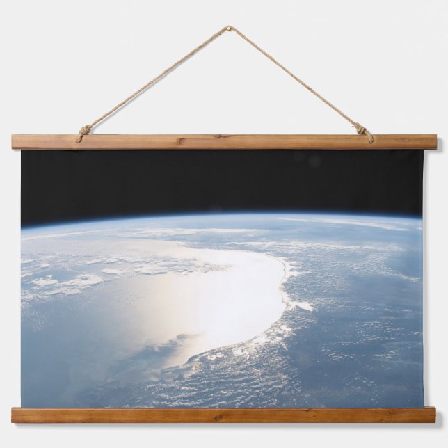 Tapisserie Suspendue Sunglint Reflète Le Golfe Du Mexique (Devant)