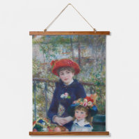 Sur la terrasse, portrait impressionniste, Renoir