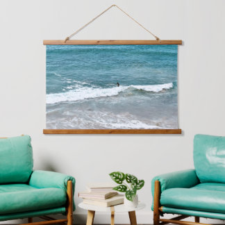 Tapisserie Suspendue Surfeur Solitaire de Californie du Sud