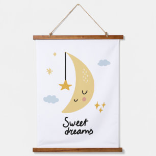 Tapisserie Suspendue Sweet Dreams Moon & Stars