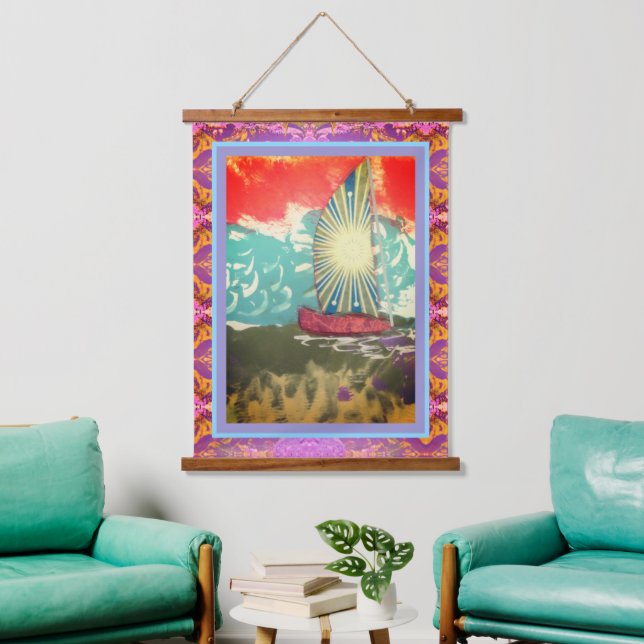 Tapisserie Suspendue Tapestry - Starburst Sail (Salon)