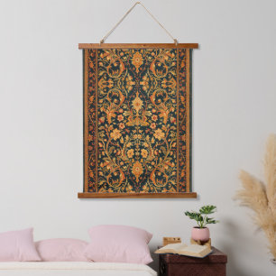 Tapisserie Suspendue Tapis William Morris Holland Park motif vintage