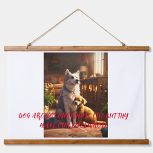 Tapisserie Suspendue "Tapisserie de Whispers Woodland"