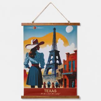 Tapisserie Suspendue Texas Travel : C'est comme un autre pays
