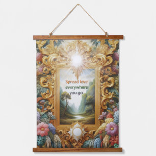 Tapisserie Suspendue Thèmes de l'Imaginaire spirituel intemporel métaph