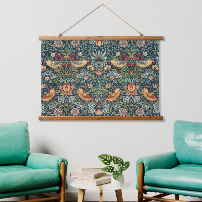 Tapisserie Suspendue Thief de fraises par William Morris (Salon)