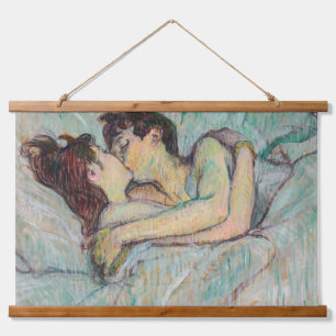Tapisserie Suspendue Toulouse-Lautrec - Au lit : Le baiser