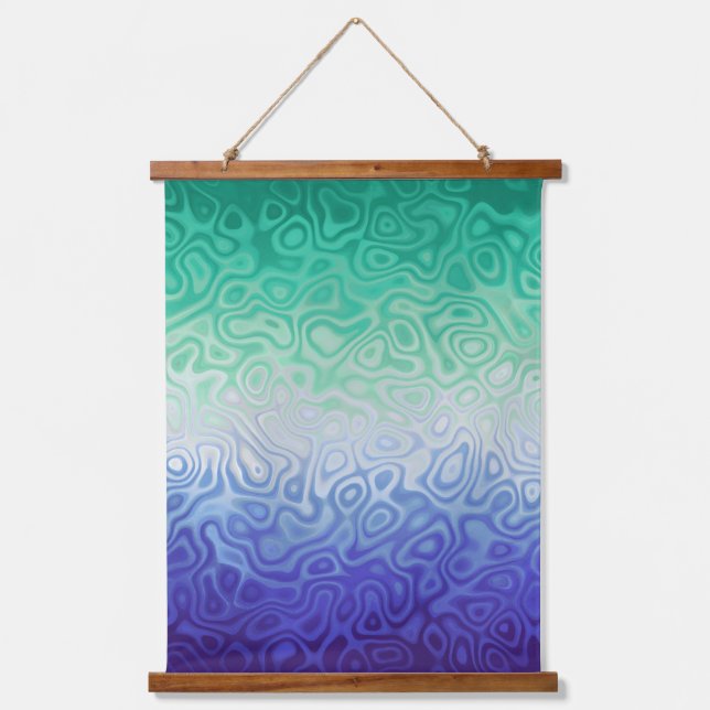 Tapisserie Suspendue Trippy Ripply Funky Boho MLM Amour Entre Hommes Fi (Recto)