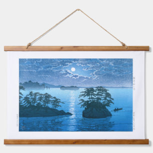 Tapisserie Suspendue ukiyoe - hasui - No.23 Futago Island, Matsushima -