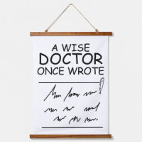 Un Docteur Sage Une Fois Écrit - Drôle Docteur cit