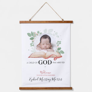 Tapisserie Suspendue Un enfant de Dieu est arrivé