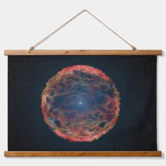 Tapisserie Suspendue Une Impression Artiste De Supernova 1993j. (Devant)