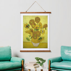 Tapisserie Suspendue Van Gogh - Sunflowers, 4ème version, répétition