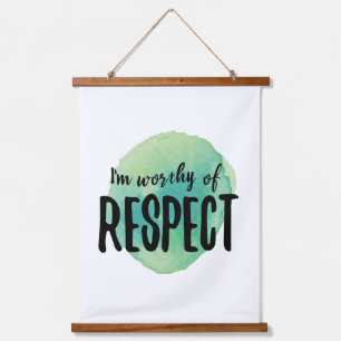 Tapisserie Suspendue vibes positives affirmations pour l'amour de soi