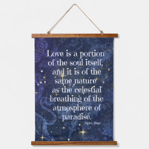 Tapisserie Suspendue Victor Hugo inspiré