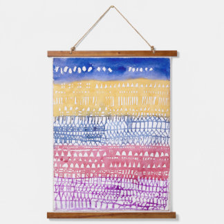 Tapisserie Suspendue Vieille Ville (1928) par Paul Klee