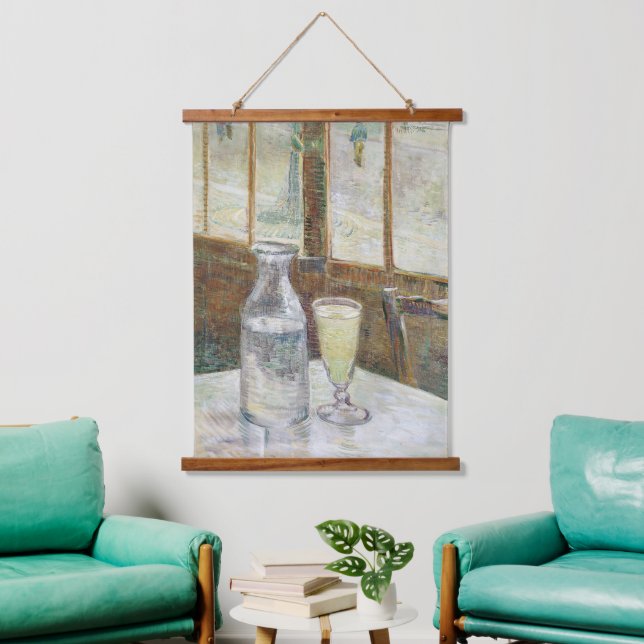 Tapisserie Suspendue Vincent van Gogh Absinthe célèbre peinture (Salon)