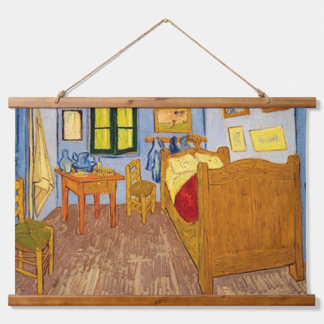 Tapisserie Suspendue Vincent van Gogh - Chambre de Vincent à Arles (Devant)