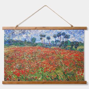 Tapisserie Suspendue Vincent van Gogh - Champ de coquelicots