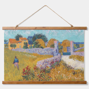 Tapisserie Suspendue Vincent van Gogh - Ferme en Provence