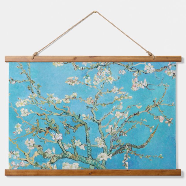 Tapisserie Suspendue Vincent van Gogh - Fleur d'amandes (Devant)