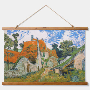 Tapisserie Suspendue Vincent van Gogh - Rue à Auvers-sur-Oise