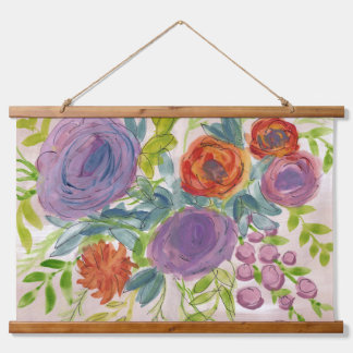 Tapisserie Suspendue Vintage Flora wall hanging
