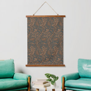 Tapisserie Suspendue Vintage William Morris Arcadia sans couture