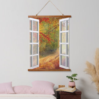 Tapisserie Suspendue Vue automne et automne rustique