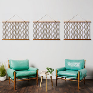 Tapisserie Suspendue Vue de fond d'une grille de maillage métallique cr