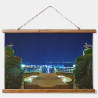 Tapisserie Suspendue Vue depuis les terrasses bahá’íes de l’Arc.