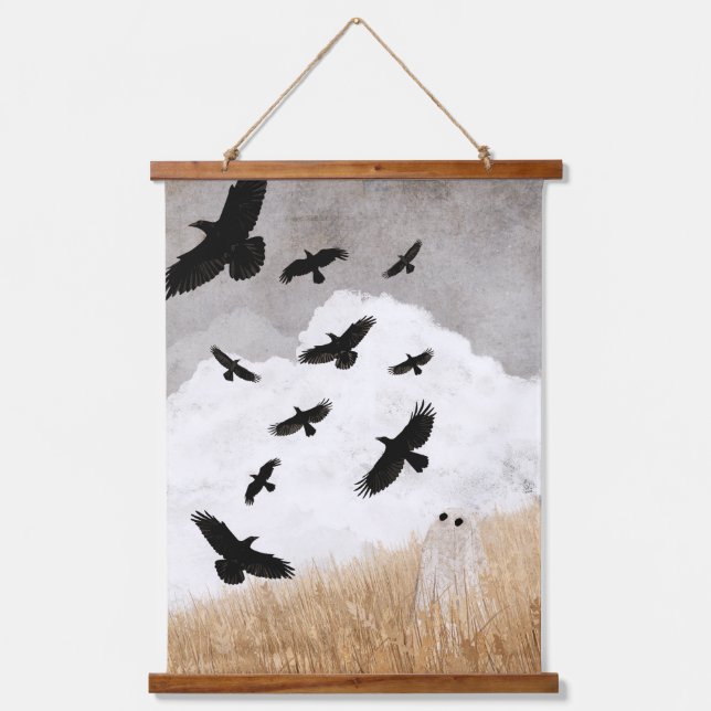 Tapisserie Suspendue Walter & The Crows (Recto)