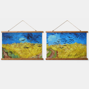 Tapisserie Suspendue Wheatfield with Crows, Van Gogh