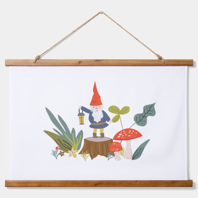 Tapisserie Suspendue Woodland Gnome (Devant)