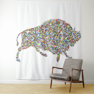 Tapisserie Taureau Colore