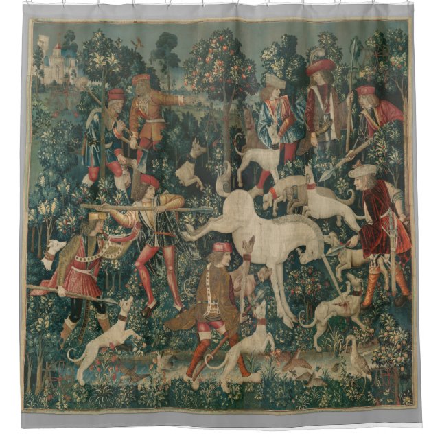 Tapisserie Unicorne rideau de douche (Devant)