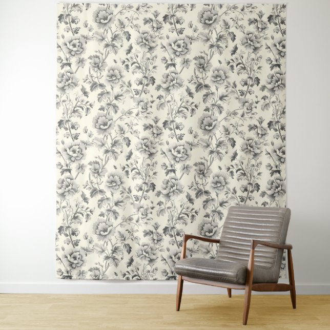 Tapisserie vintage (En situation)