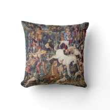 Tapisserie vintage Recherche d'impression Coussin 