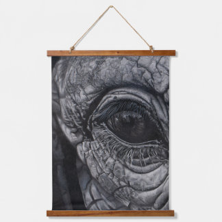 Tapisseries de décoration aux yeux d'éléphant