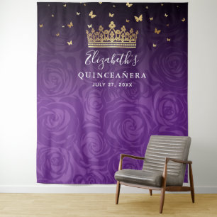 Tapisseries de fond photo noir Rose violet