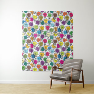 Tapisseries Motif d'ampoules