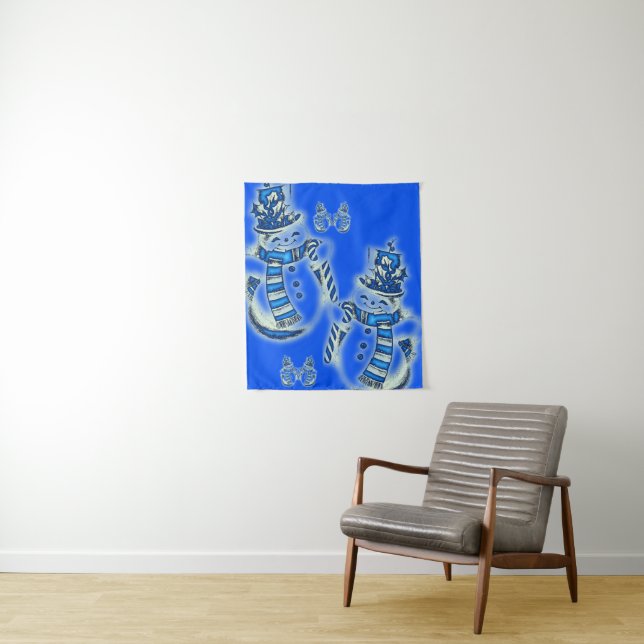 Tapisseries Snowman (En situation)