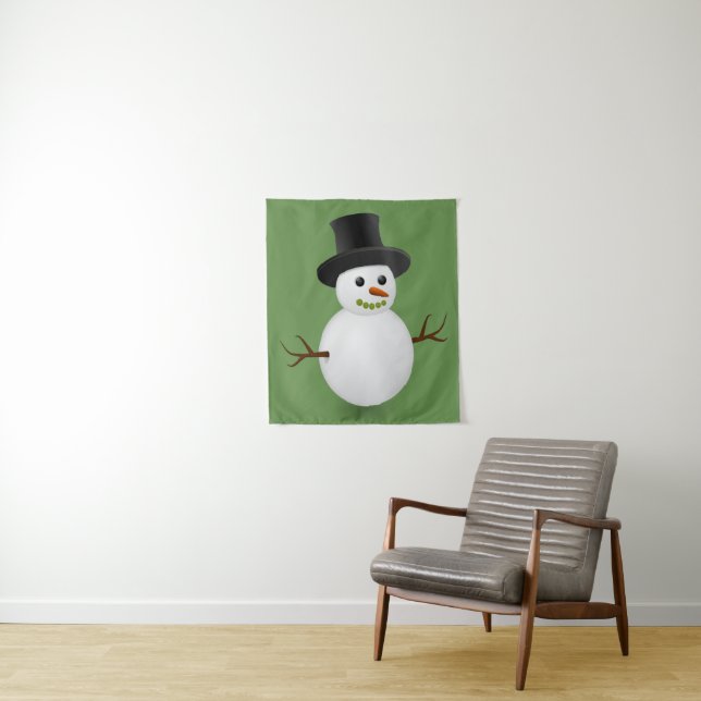 Tapisseries Snowman (En situation)