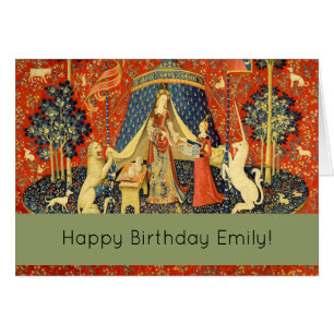 Tapisseries Unicorne Lady Legend Mythe Art médiéva