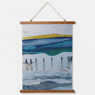 Tapiz Abstract Marina Monticelli Art Hanging Tapestry