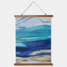 Tapiz Blue Monticelli art 